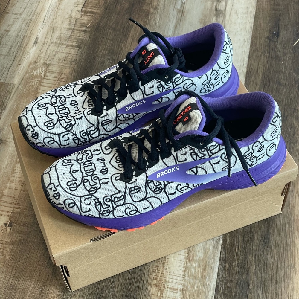 Brooks Launch Running Shoe Art Edition
